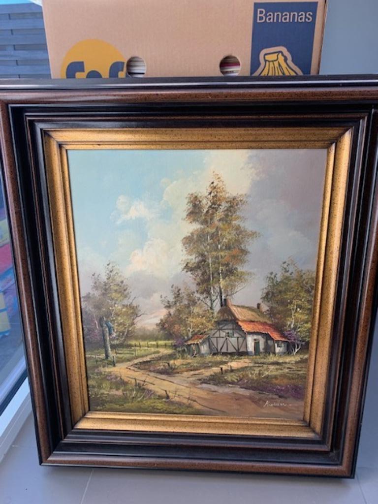 schilderij - R. Wolters - stilleven, Enlèvement ou Envoi