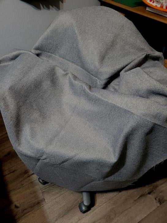 chute tissu ameublement occultant et thermique/neuf, Neuf, Gris, 120 cm ou plus, Polyester