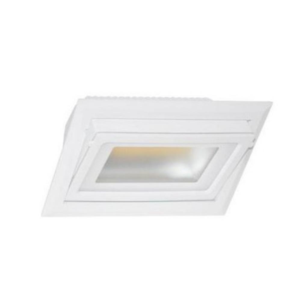 FOCEA LED INBOUWSPOT 40W 4700Lm 4000K WIT-INDIGO DO14804, Ophalen, Metaal of Aluminium, Nieuw, MODERNE