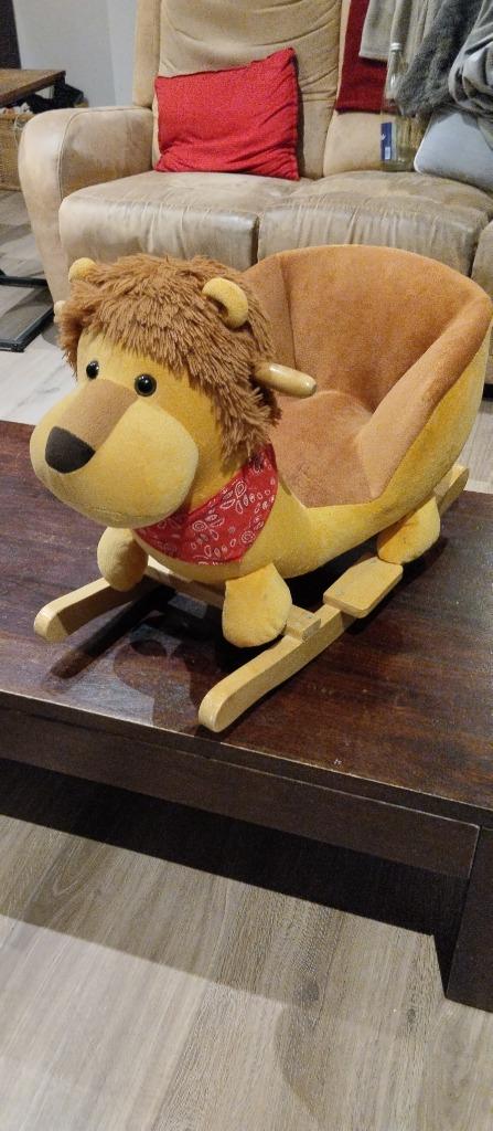 Lion à bascule (BabyGo), Kinderen en Baby's, Zo goed als nieuw