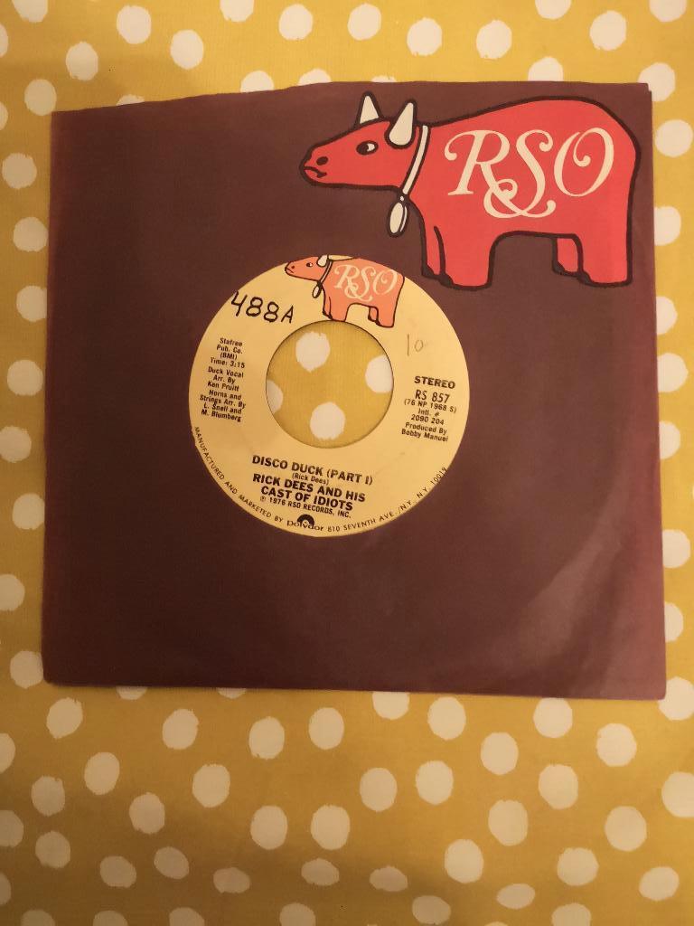 single disco duck partie 1 (post gratuit), Enlèvement ou Envoi, Utilisé