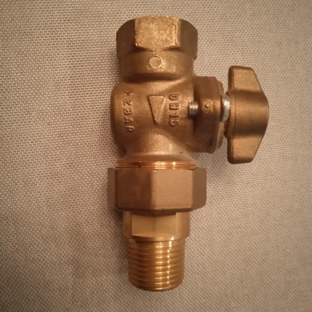 gaskraan 1/2 MF, Doe-het-zelf en Bouw, Ophalen of Verzenden, Nieuw