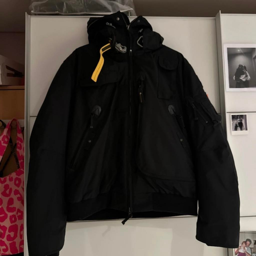 zwarte parajumper, Kleding | Dames, Jassen | Winter, Ophalen of Verzenden, Nieuw, Maat 46/48 (XL) of groter, Zwart