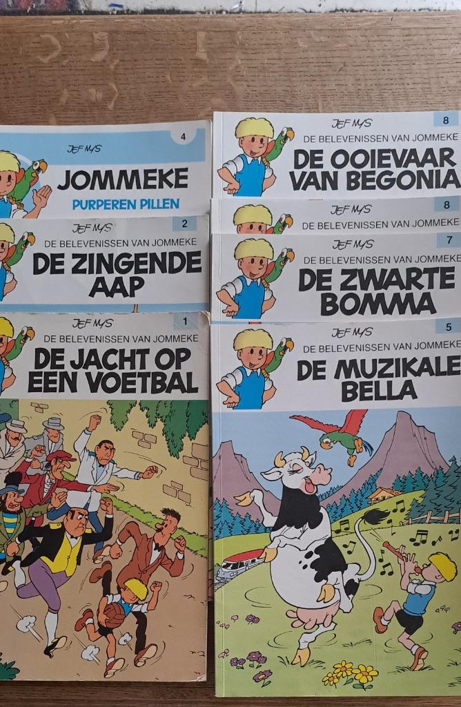 Jommeke, Plusieurs BD, Enlèvement, Utilisé