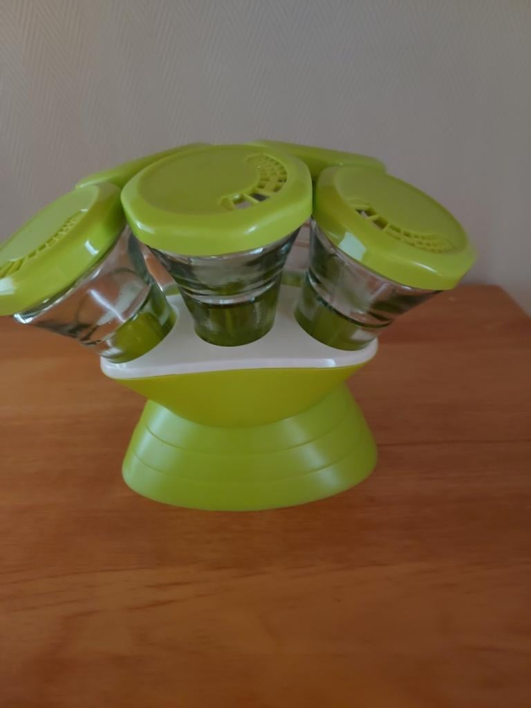 kruidenpotjes 6 stuks in goede staat, Ophalen of Verzenden, Zo goed als nieuw
