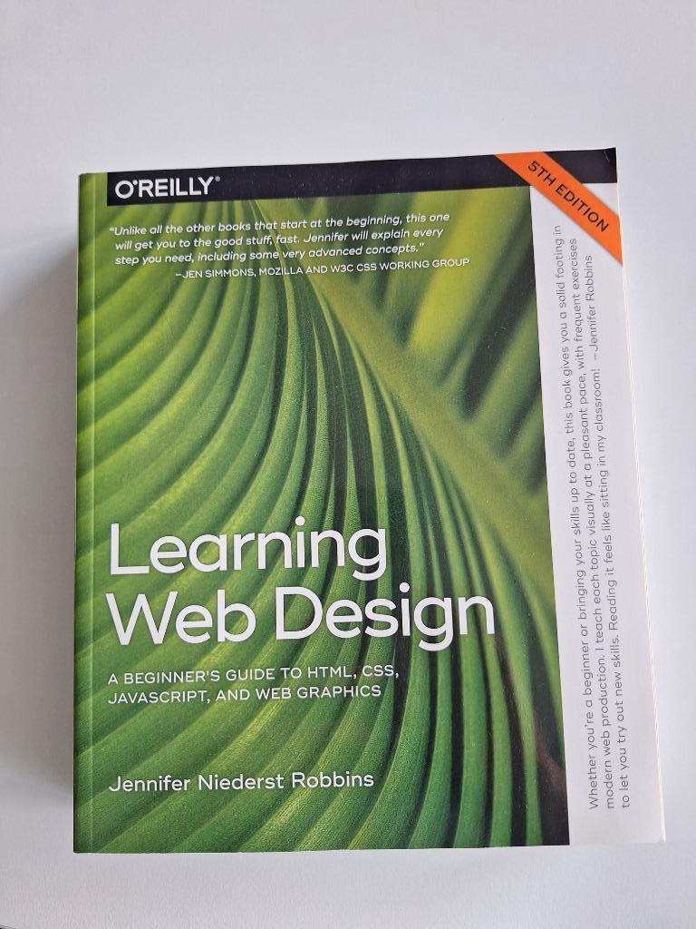 Learning Web Design, Boeken, Informatica en Computer, Ophalen of Verzenden, Zo goed als nieuw, Internet of Webdesign, Jennifer Niederst Robbins