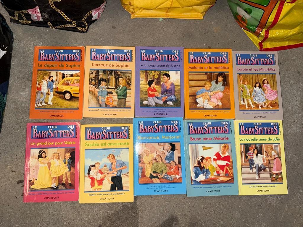 Lot de romans jeunesse Le club des babysitters, Livres, Enlèvement ou Envoi, Neuf