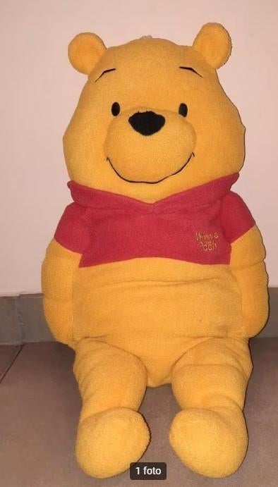 Winnie the pooh knuffel 55cm, Kinderen en Baby's, Speelgoed | Knuffels en Pluche, Ophalen of Verzenden, Gebruikt