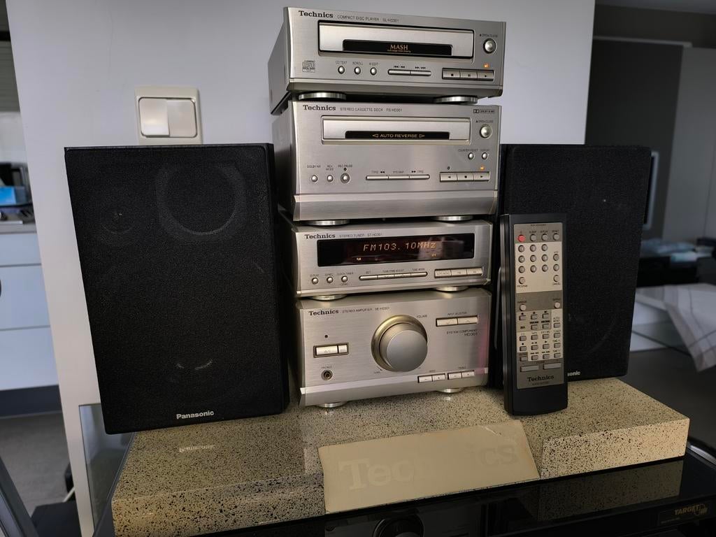 TECHNICS HIFI micro set - model HD301- High-end, Autres marques, Haut-parleurs, Comme neuf, Enlèvement