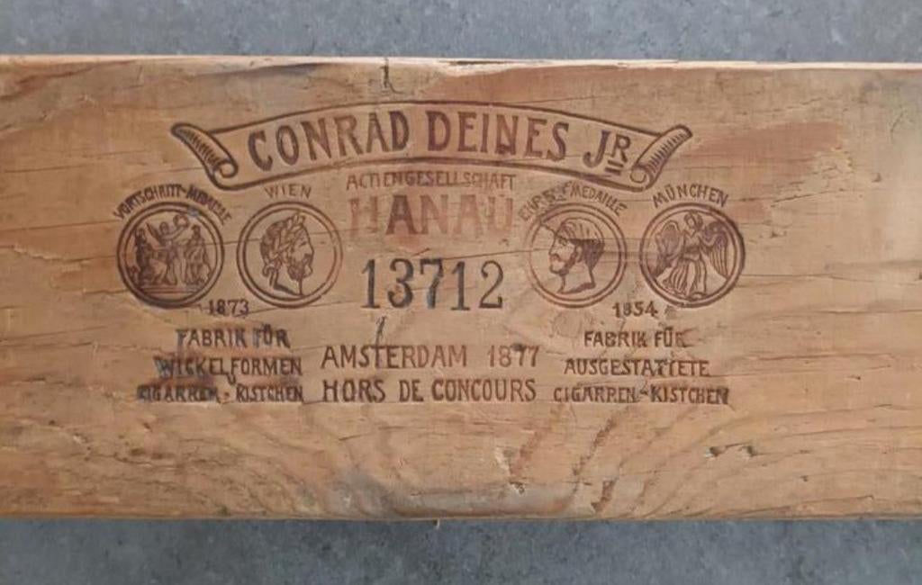 houten sigarenmaker, Ophalen of Verzenden