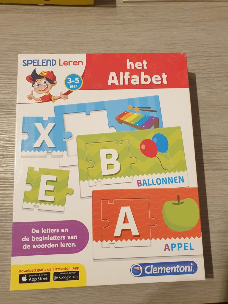 Spelend leren het alfabet, Enlèvement ou Envoi