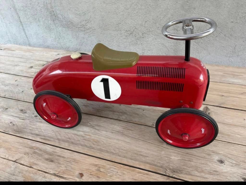 Vilac Vintage metalen trapauto, Ophalen of Verzenden