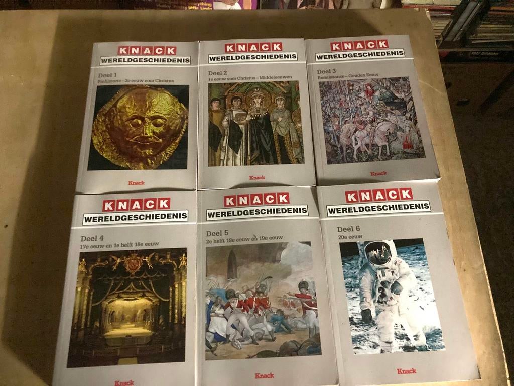KNACK / Wereldgeschiedenis/ 6 delig, Boeken, Ophalen of Verzenden, Zo goed als nieuw