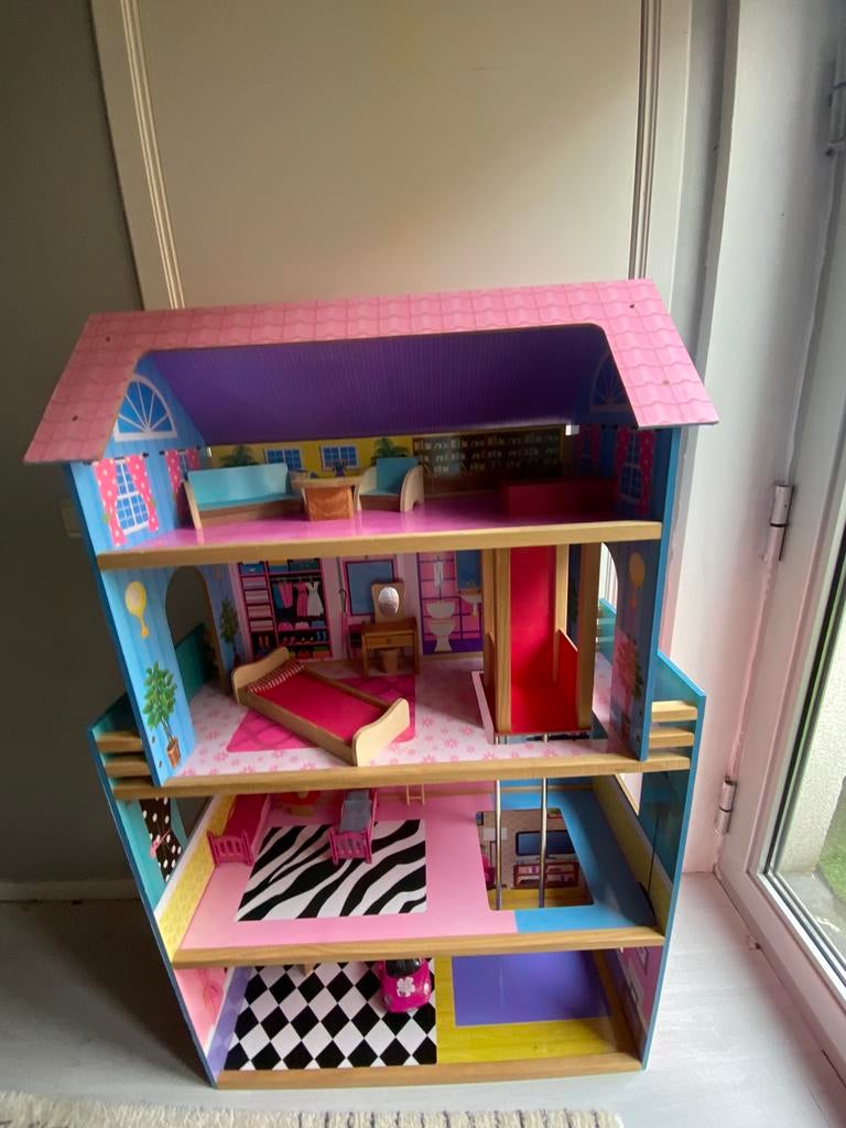 Poppenhuis, Ophalen, Gebruikt, Poppenhuis