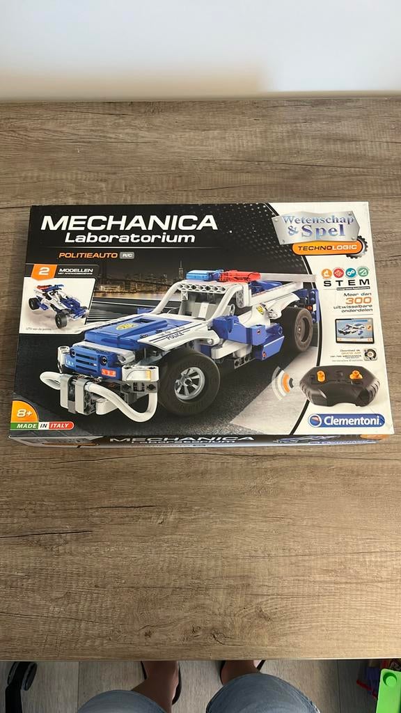Mechanica politieauto (2 modellen), Ophalen, Zo goed als nieuw