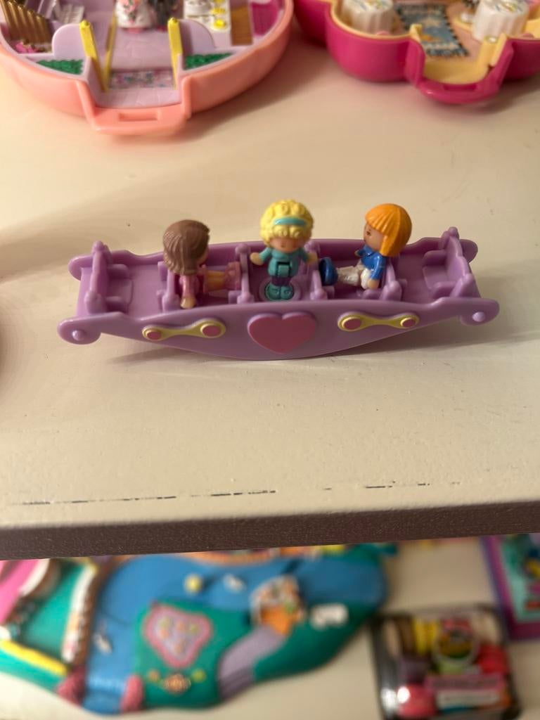 Polly Pocket accessoire: boot / gondel, Enlèvement ou Envoi, Comme neuf