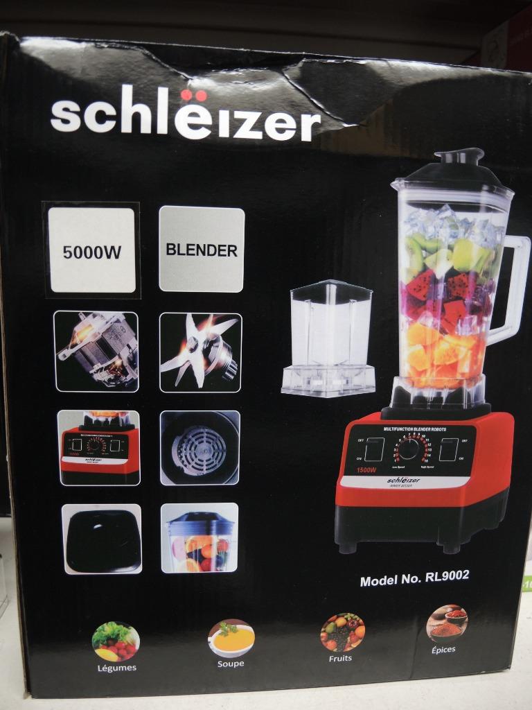 Schleizer blender 2 in 1 topper! nieuw, Elektronische apparatuur, Juicers, Nieuw, Slowjuicer, Elektrisch, Ophalen of Verzenden