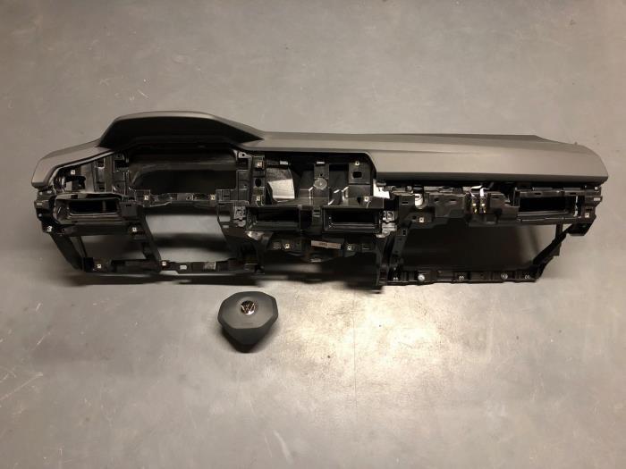 Kit airbag + tableau de bord d'un Volkswagen Golf, Volkswagen, -, 3 mois de garantie, Utilisé