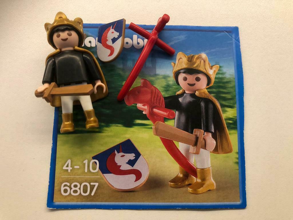 Playmobil 6807 riddertje met stokpaard, Kinderen en Baby's, Ophalen of Verzenden, Zo goed als nieuw
