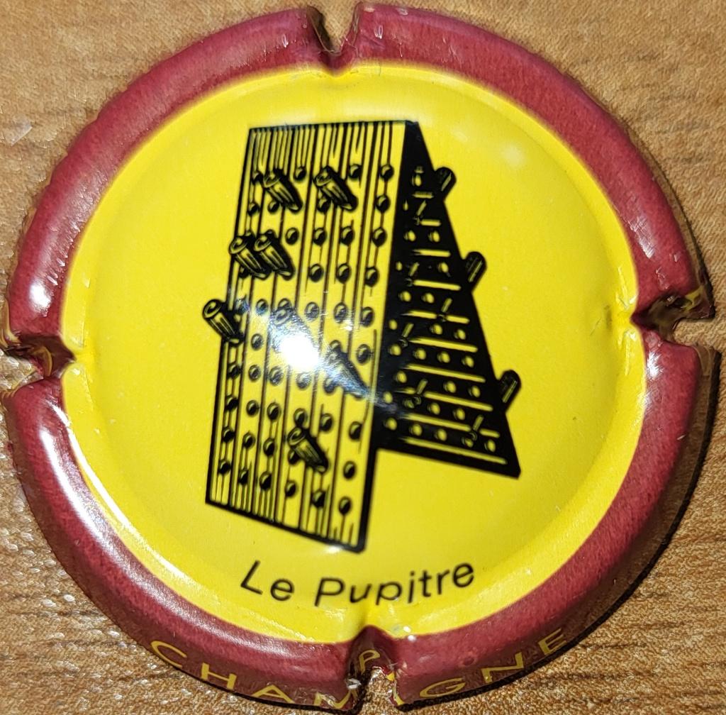Capsule Champagne de VIGNERONS jaune foncé&bordeaux nr.727j+, Ophalen of Verzenden, Nieuw, Frankrijk, Champagne