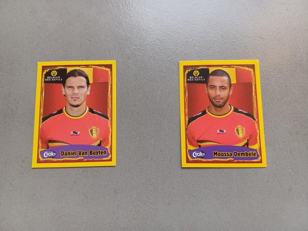 Panini Croky Red Devils Belgium 2014 te ruilen, Verzamelen, Ophalen of Verzenden, Zo goed als nieuw