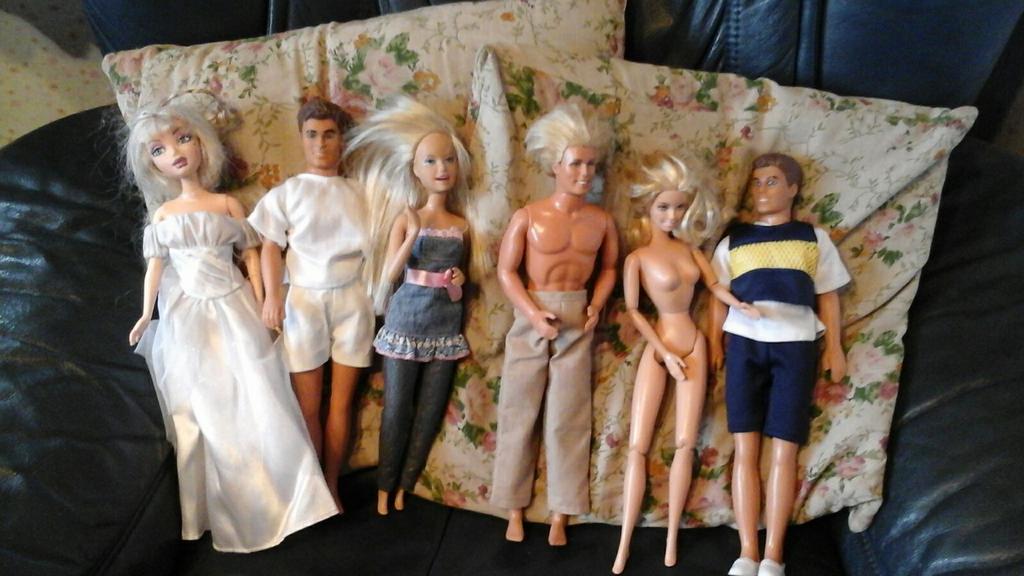 Barbiepoppen , 5€ het stuk   linkse pop verkocht !, Verzamelen, Ophalen of Verzenden