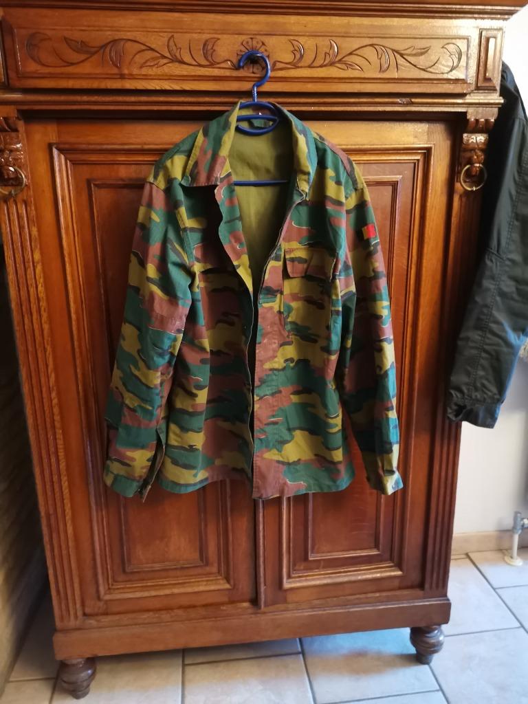 Seyntex militaire jas maat L/L, Verzamelen, Ophalen of Verzenden, Landmacht, Kleding of Schoenen