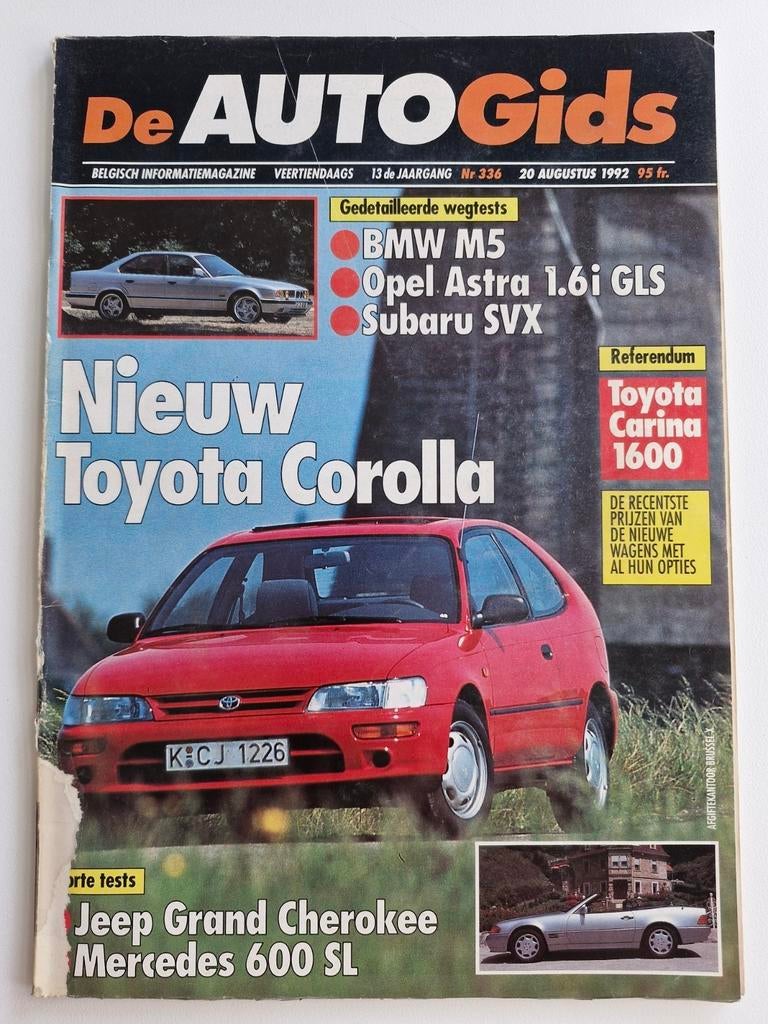 Autogids 336, Enlèvement ou Envoi, Utilisé