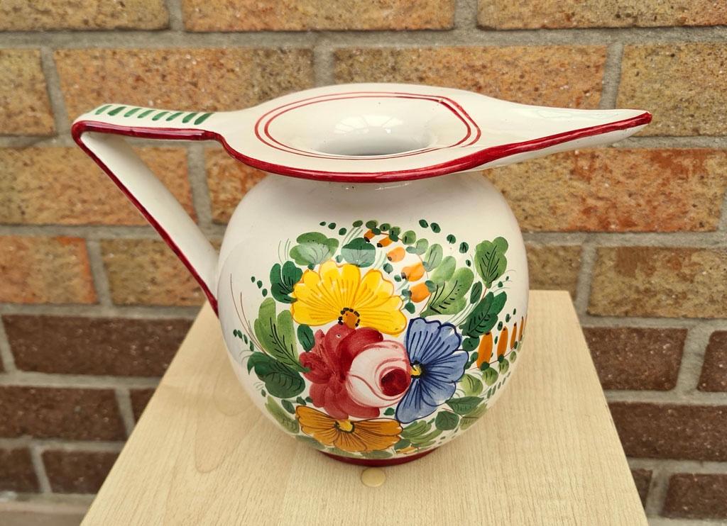 vintage vaas / kan - Deruta Ceramics Italy 3010-mooie staat, Enlèvement