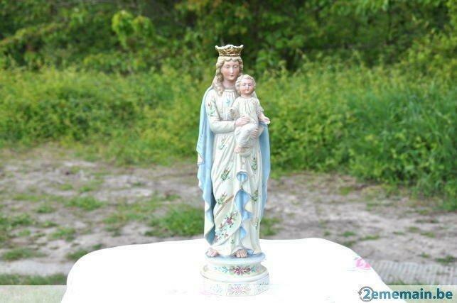 ancienne vierge a l'enfant a la couronne, Enlèvement ou Envoi, Utilisé