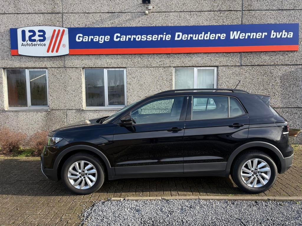 Volkswagen T-CROSS automaat, Auto's, USB, Zwart, Bedrijf, 5 zetels