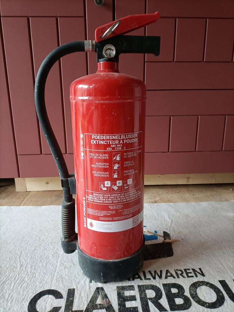 Brandblusapparaat, Huis en Inrichting, Brandblussers en Brandkasten, Ophalen, Brandblusser