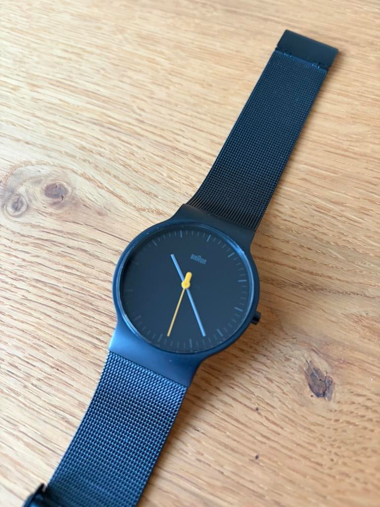 Dieter Rams - Braun horloge - 38mm, Ophalen of Verzenden, Zo goed als nieuw