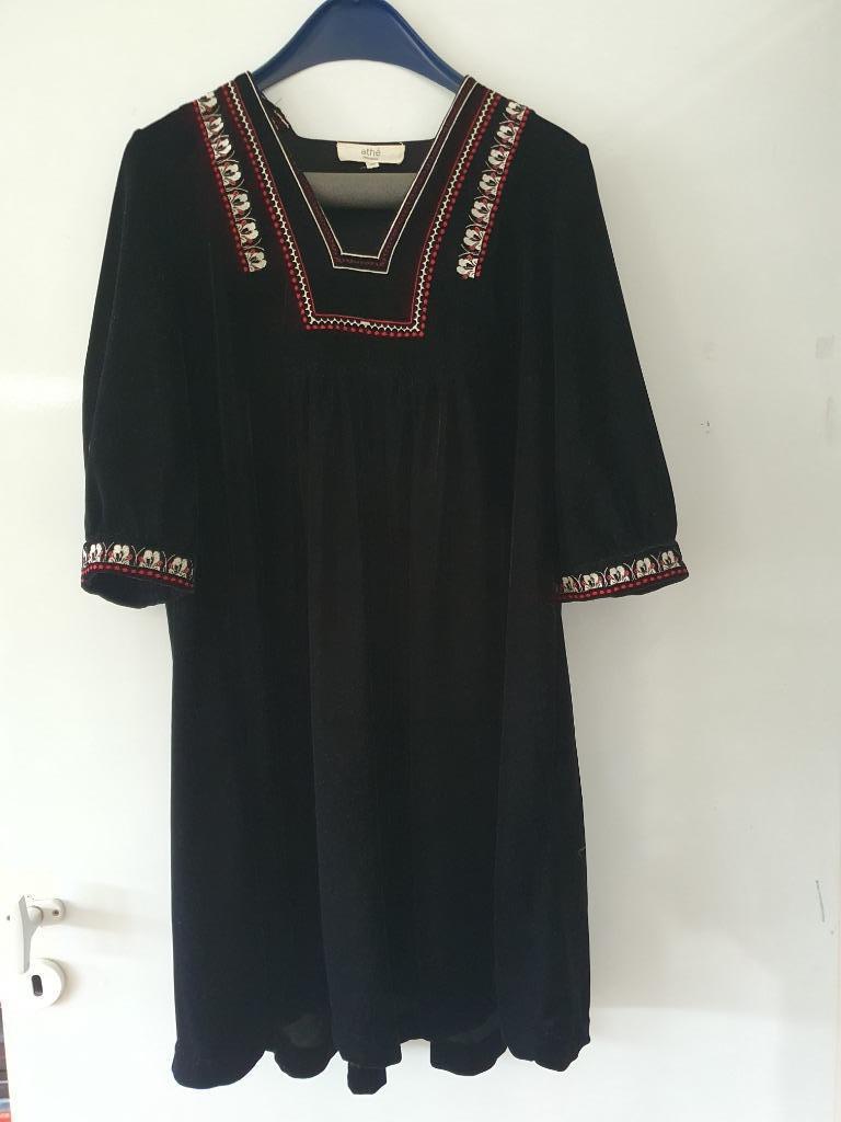 Jurk, Kleding | Dames, Athé, Zwart, Ophalen of Verzenden, Zo goed als nieuw