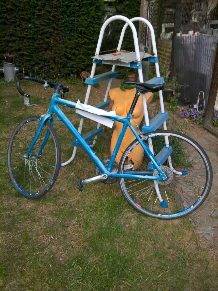 koersfiets, Ophalen, Gebruikt
