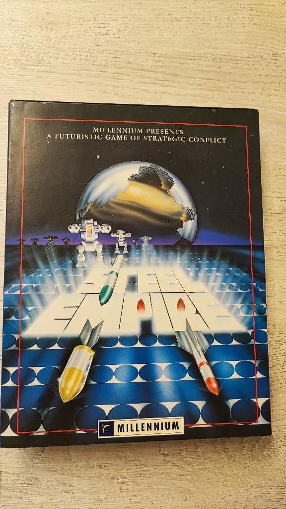Steel Empire (1992) PC - Édition originale complète Big Box, Enlèvement ou Envoi, 1 joueur, À partir de 7 ans, Utilisé