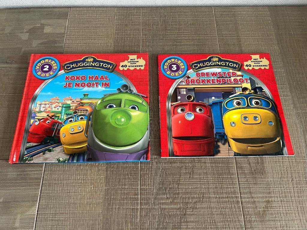 2 boekjes Chuggington, Ophalen of Verzenden, Zo goed als nieuw