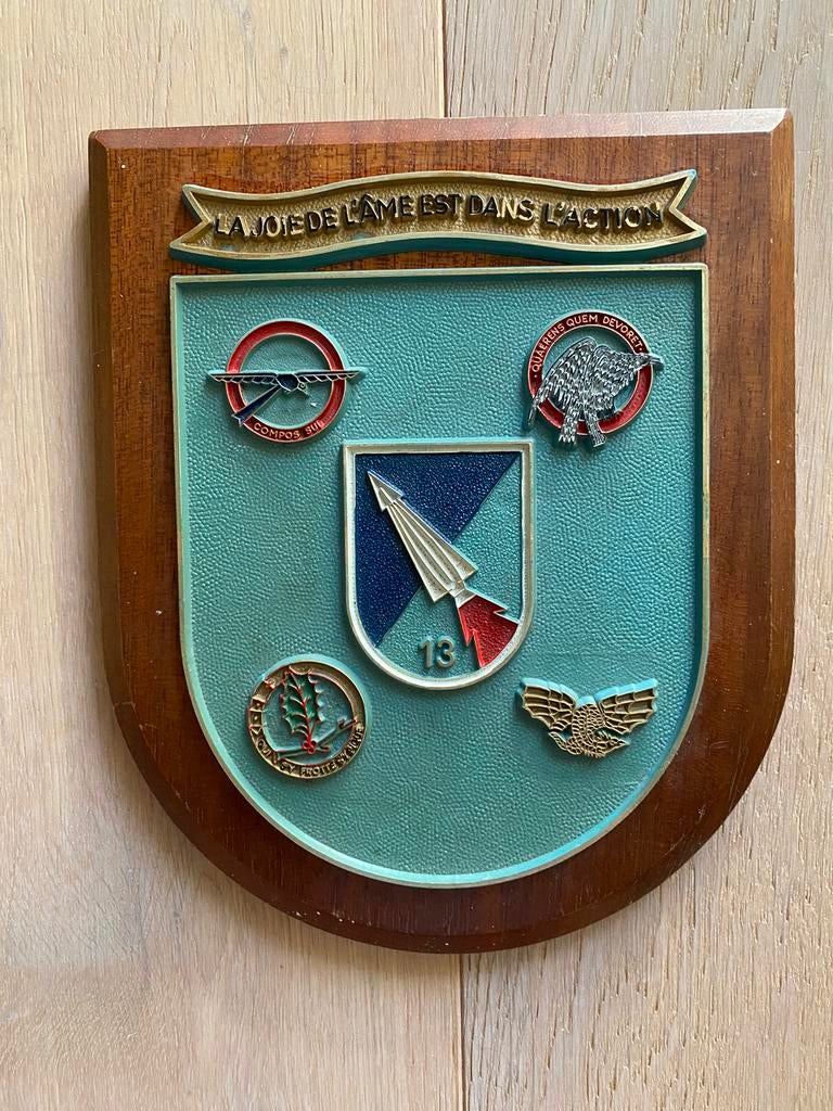 Belgian Air Force - Crest - Belgische Luchtmacht, Ophalen of Verzenden, Luchtmacht, Embleem of Badge
