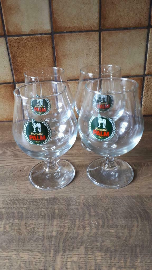 2 palm glazen 1 euro per stuk, Verzamelen, Ophalen of Verzenden