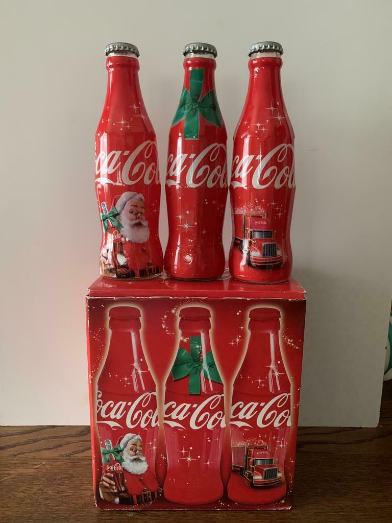 bouteille verre VIDE père Noel Coca-Cola Coca Cola, Divers, Enlèvement ou Envoi, Utilisé