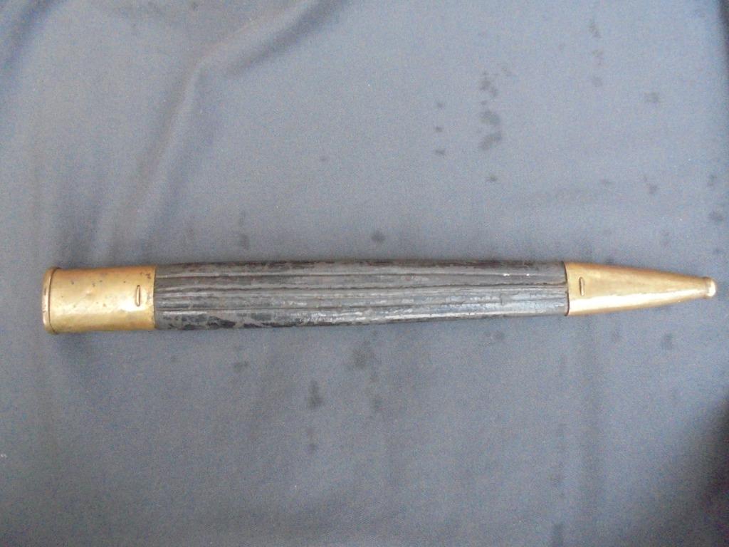 schede van leer en messing voor Duitse bajonet 14/18, Verzamelen, Militaria | Algemeen, Ophalen of Verzenden, Landmacht