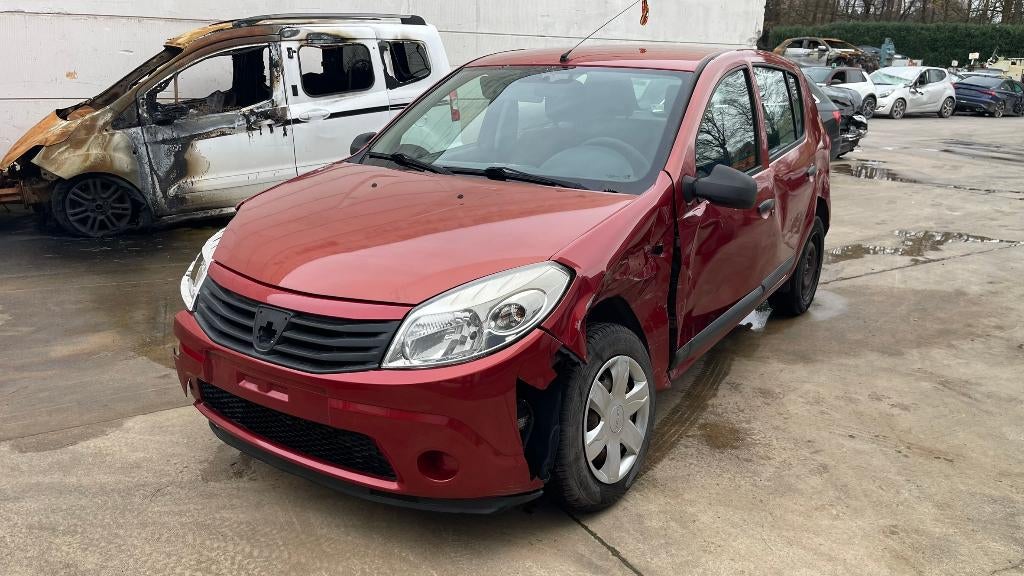 Voiture endommagée Dacia Sandero Ambiance 12/2011, Euro 5, Achat, Airbags, Entreprise