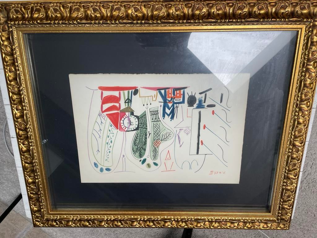 Ed. Mourlot lithografie, Antiek en Kunst, Ophalen