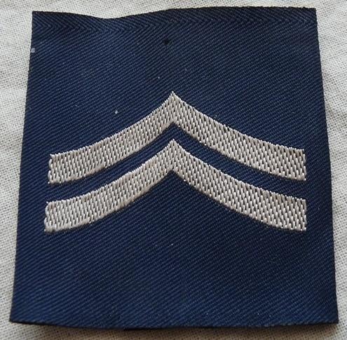 Rankslide Blouse / Hemd, Corporal, RAF, Engeland, 1980s.(1), Verzamelen, Ophalen of Verzenden, Luchtmacht, Overige typen
