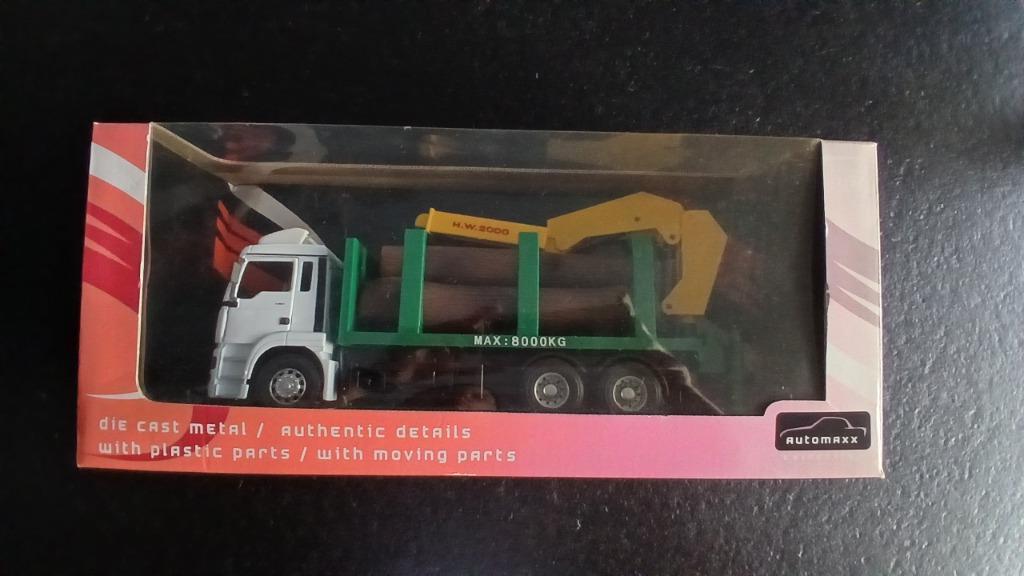 Automaxx Collection vrachtwagen met boomstammen, Enlèvement ou Envoi, Neuf, Garçon ou Fille