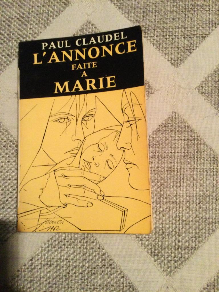 L'annonce faite à Marie, Enlèvement ou Envoi, Utilisé, Europe autre, Paul Claudel
