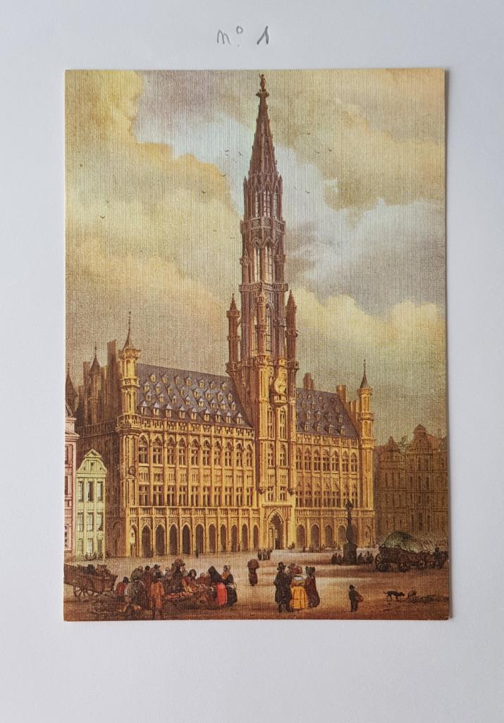 Anciennes cartes postales Bruxelles (Belgique), Enlèvement ou Envoi, Non affranchie, Bruxelles (Capitale)