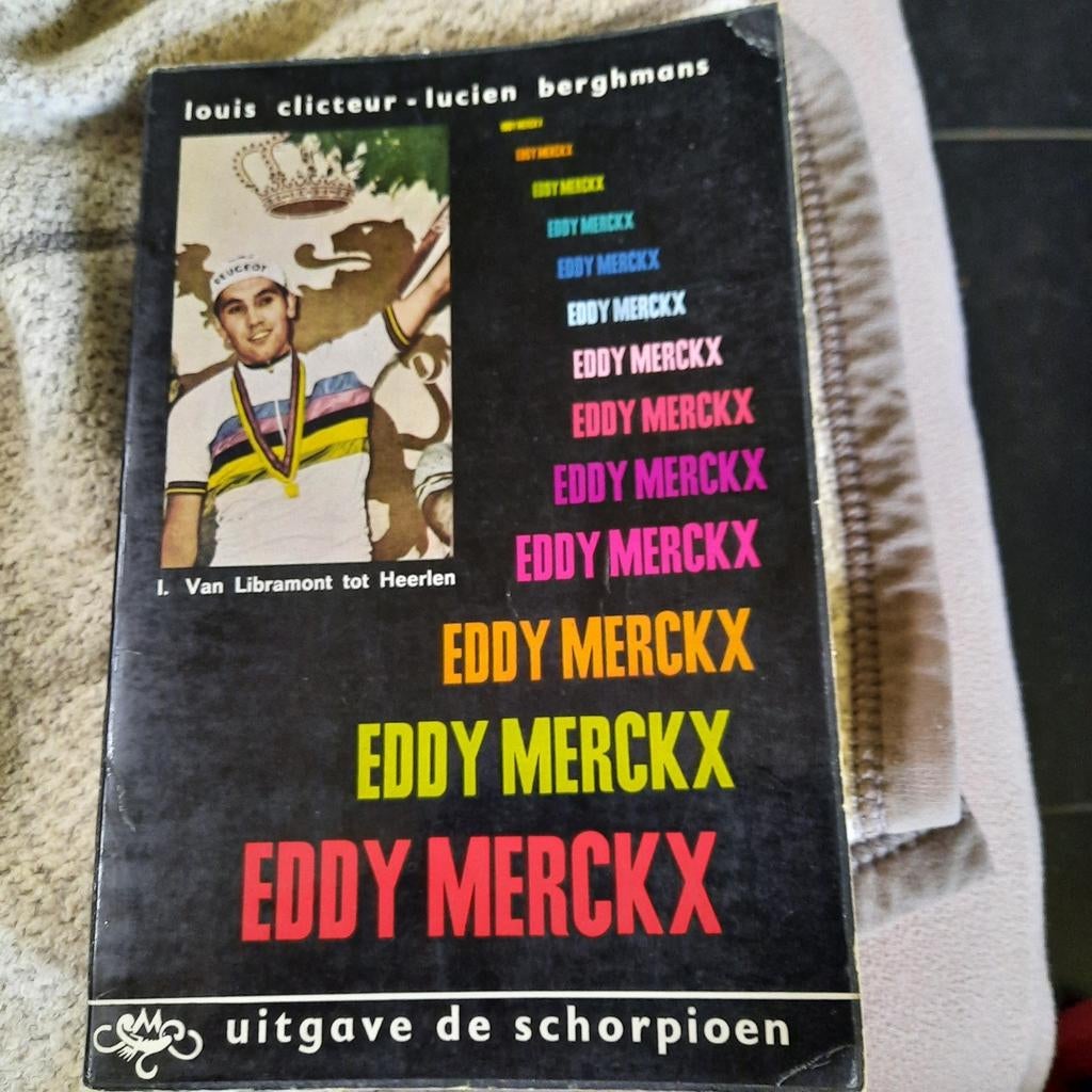 Livre d'Eddy Merckx, Livres, Enlèvement ou Envoi, Comme neuf