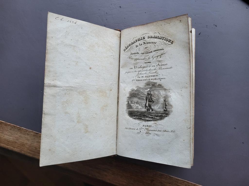 Géographie Dramatique de la Jeunesse 1830, Enlèvement ou Envoi