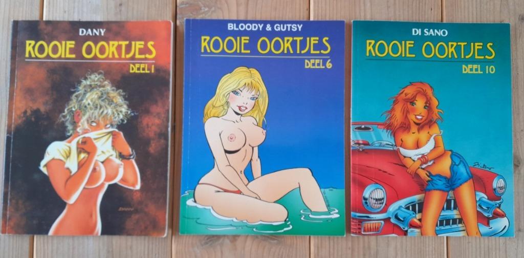Bandes dessinées de la série Red Earphones, Livres, BD, Enlèvement ou Envoi